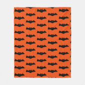 Couverture Polaire Bats d'Halloween (Devant)