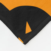 Couverture Polaire Bats, pumpkin heads and spiders Halloween Plush (Coin)