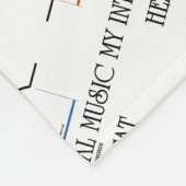 Couverture Polaire Battement de coeur mon rythme interne de sinus de (Coin)