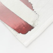 Couverture Polaire Batter ! - Joueur de baseball et drapeau américain (Coin)