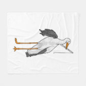 Couverture Polaire Batterie de pêche à la cigogne (Devant (Horizontal))