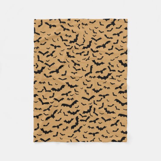 Couverture Polaire Battes noires volantes (Devant)