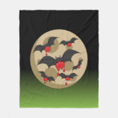 Couverture Polaire Battes Vampire de Ketchup (Devant)