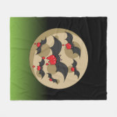 Couverture Polaire Battes Vampire de Ketchup (Devant (Horizontal))