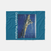 Couverture Polaire Battleship Uss New Jersey (Devant (Horizontal))