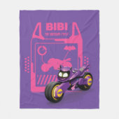 Couverture Polaire Batwheel™ Bibi - Le cycle Batgirl (Devant)