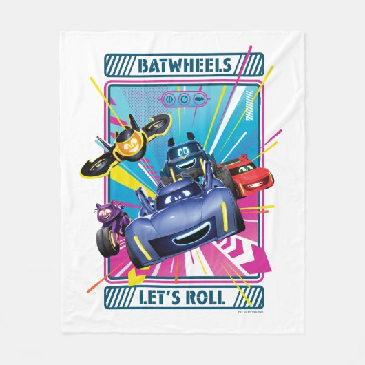 Couverture Polaire Batwheel™ - Roulons (Devant)