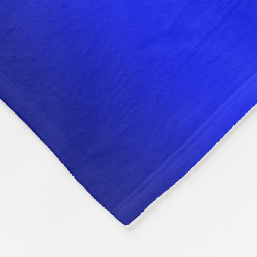 Couverture Polaire Baubles de Noël en bleu (Coin)