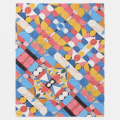 Couverture Polaire Bauhaus Abstrait (Devant)