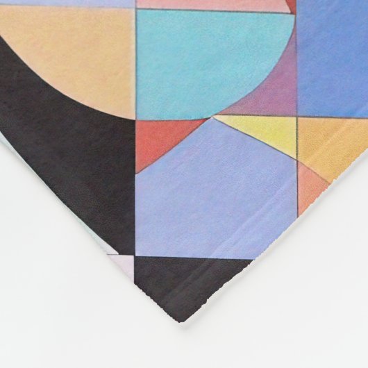 Couverture Polaire Bauhaus Abstrait (Coin)