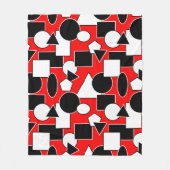 Couverture Polaire Bauhaus Collage (Devant)