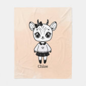 Couverture Polaire bavoir à rot (Devant)