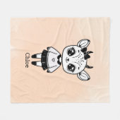 Couverture Polaire bavoir à rot (Devant (Horizontal))