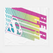 Couverture Polaire "Be A Girl" Supergirl Graphic (Devant (Horizontal))