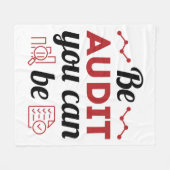Couverture Polaire Be Audit You Can Be Funny Auditing Staff (Devant (Horizontal))