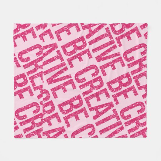 Couverture Polaire Be Creative Motif Word Art Exemples Motif Art (Devant (Horizontal))