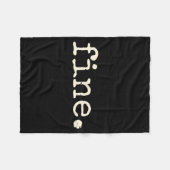 Couverture Polaire Be Mine - Fine Funny Couple Matching Valentine's D (Devant (Horizontal))