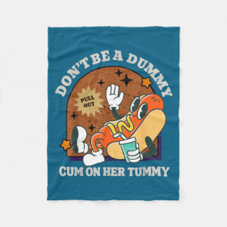 Couverture Polaire Be On Don' Dummy Her Tummy