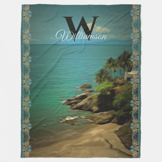 Couverture Polaire Beach Dream 0026 (Devant)