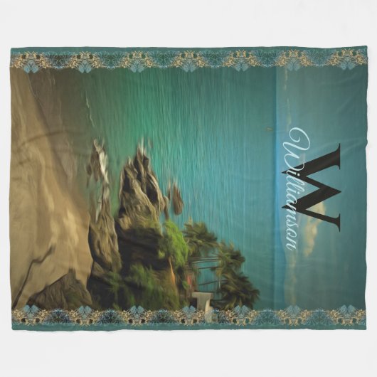Couverture Polaire Beach Dream 0026 (Devant (Horizontal))