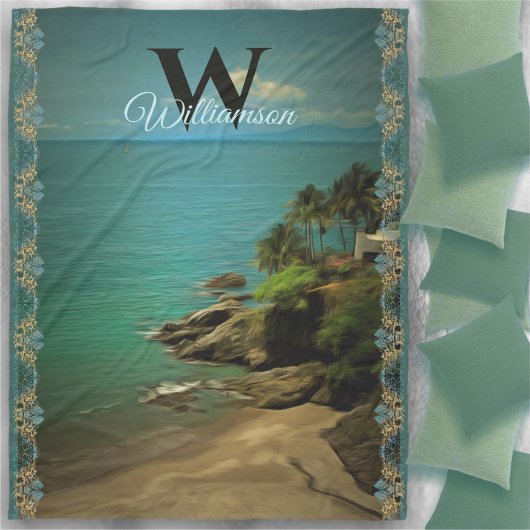 Couverture Polaire Beach Dream 0026