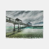 Couverture Polaire Beaches tropicales | Clearwater Floride (Devant (Horizontal))