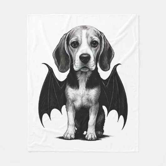 Couverture Polaire Beagle (Devant)