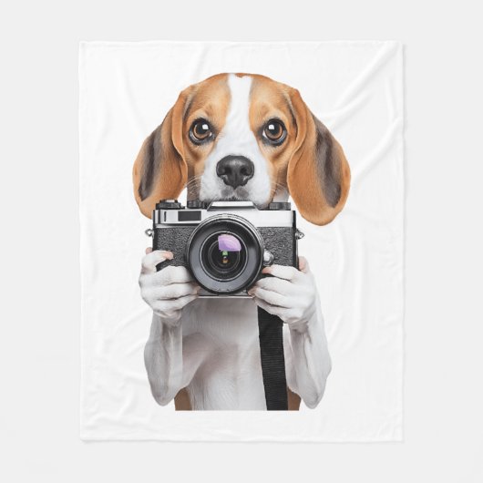 Couverture Polaire Beagle (Devant)