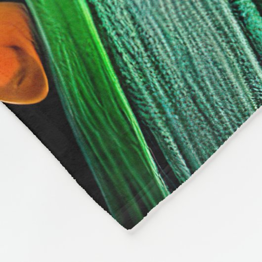 Couverture Polaire Beagle Chien conduisant vélo St. Patrick's Day (Coin)