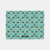 Couverture Polaire Beagle de dessin (Devant (Horizontal))