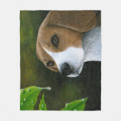 Couverture Polaire Beagle du chien 116 (Devant)