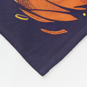 Couverture Polaire Beagle éffrayant Halloween Witch Et Citrouille (Coin)