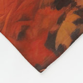 Couverture Polaire Beagle en automne Leaves automne Inspire (Coin)