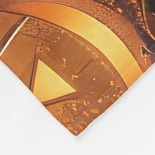 Couverture Polaire Beagle Halloween Éffrayant (Coin)