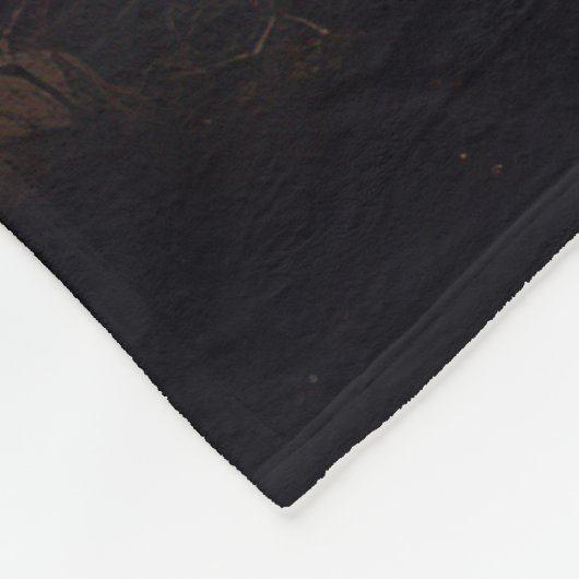 Couverture Polaire Beagle Halloween effrayant (Coin)