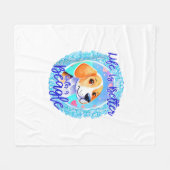 Couverture Polaire Beagle propriétaire chien chiot maman beagle chien (Devant (Horizontal))