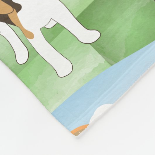 Couverture Polaire Beagles (Coin)