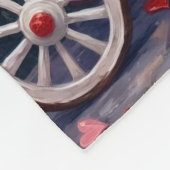 Couverture Polaire Beagles Dog Valentine's Day  (Coin)