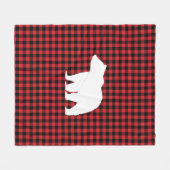 Couverture Polaire Bear Buffalo Check Mountain Living (Devant (Horizontal))