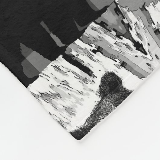 Couverture Polaire Bear Collage (Coin)