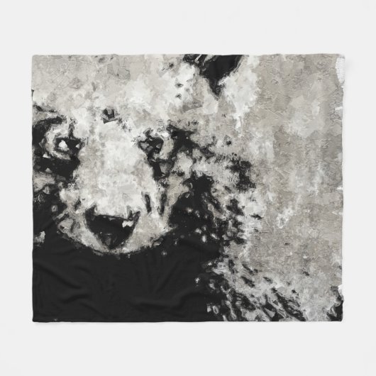 Couverture Polaire Bear Cub (Devant (Horizontal))