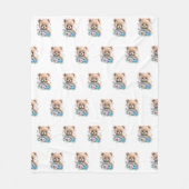 Couverture Polaire Bear Cub (Devant)