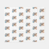 Couverture Polaire Bear Cub (Devant (Horizontal))