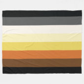 Couverture Polaire Bear Pride Stripes (Devant (Horizontal))