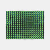 Couverture Polaire Bears Blanket Aurora Bear Art Fleece Blanche (Devant (Horizontal))