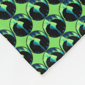 Couverture Polaire Bears Blanket Aurora Bear Art Fleece Blanche (Coin)