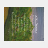 Couverture Polaire Béatitudes (Devant (Horizontal))