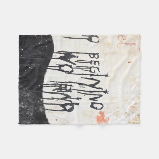 Couverture Polaire Beatles ashram (Devant (Horizontal))