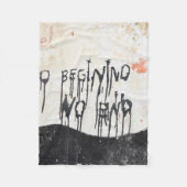 Couverture Polaire Beatles ashram (Devant)