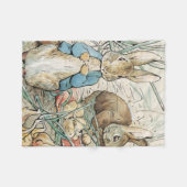 Couverture Polaire Beatrix Potter Peter Rabbit et Benjamin Bunny (Devant (Horizontal))